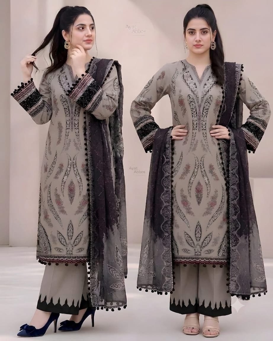 women fancy embroidered dress image women fancy embroidered dress