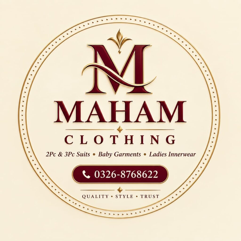 Terms & Conditions maham clothing Logo